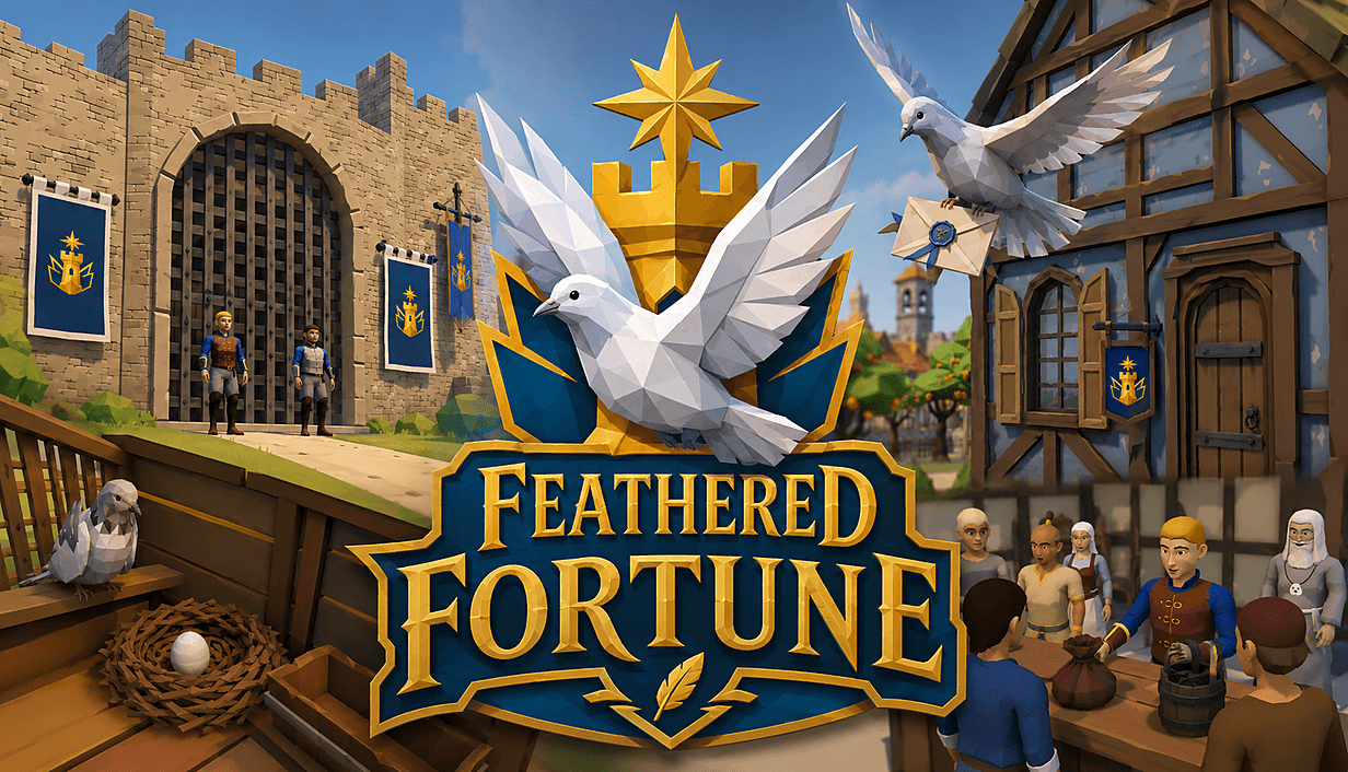 Feathered Fortune key art