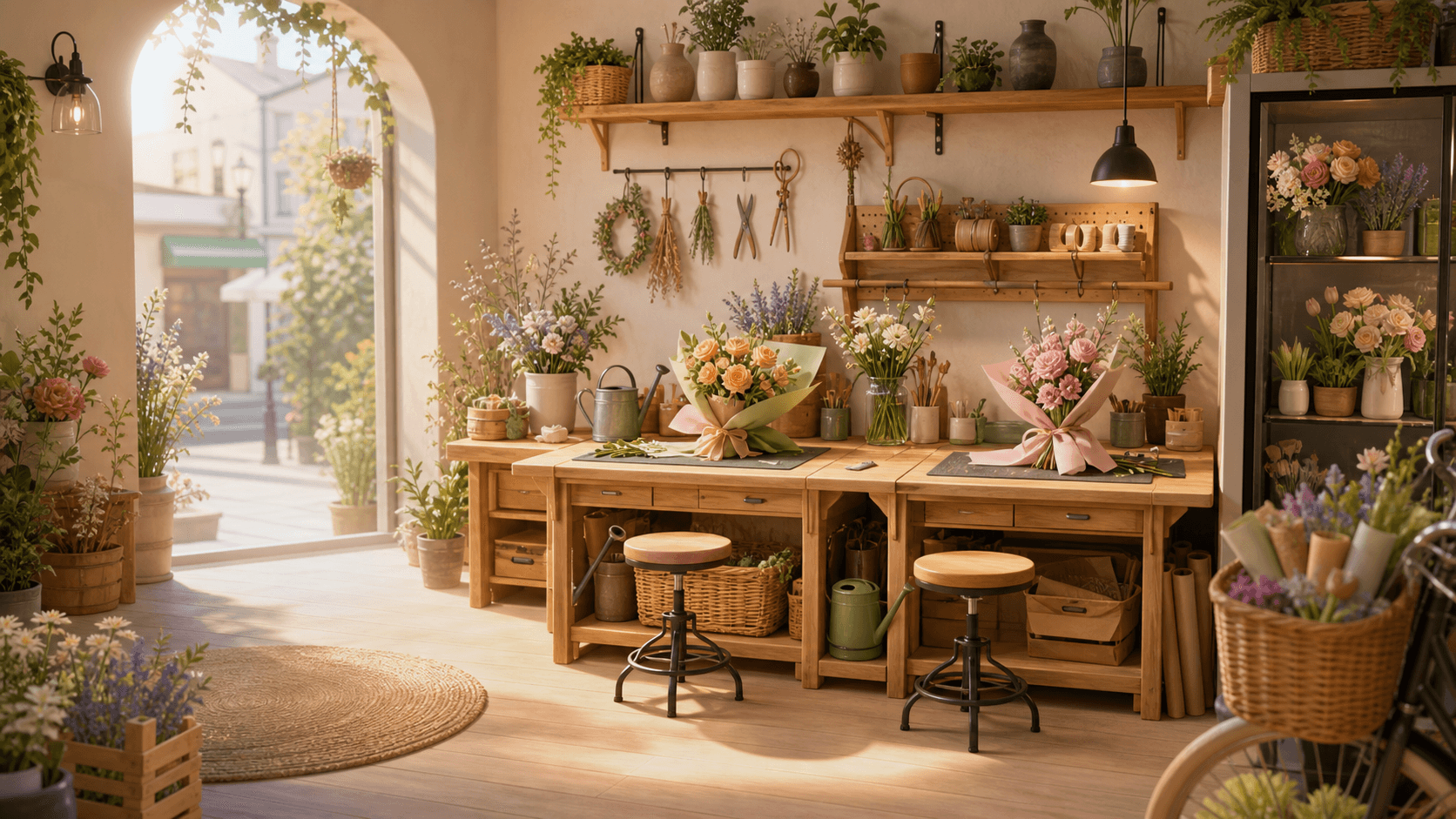 Co-op Florist Simulator key art